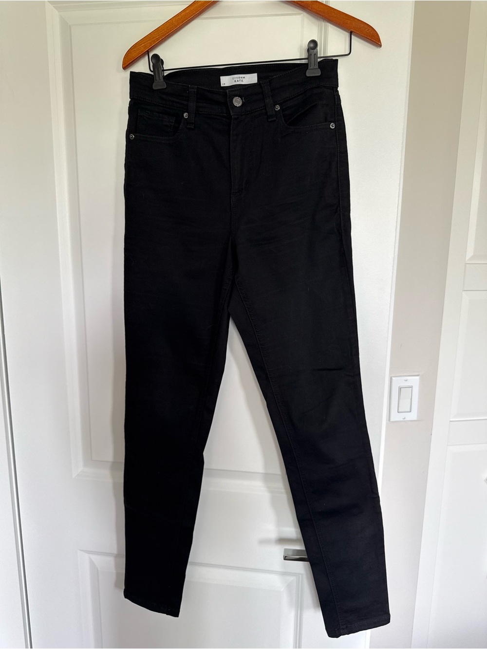 Dynamite Black High-Rise Kate Skinny Jeans